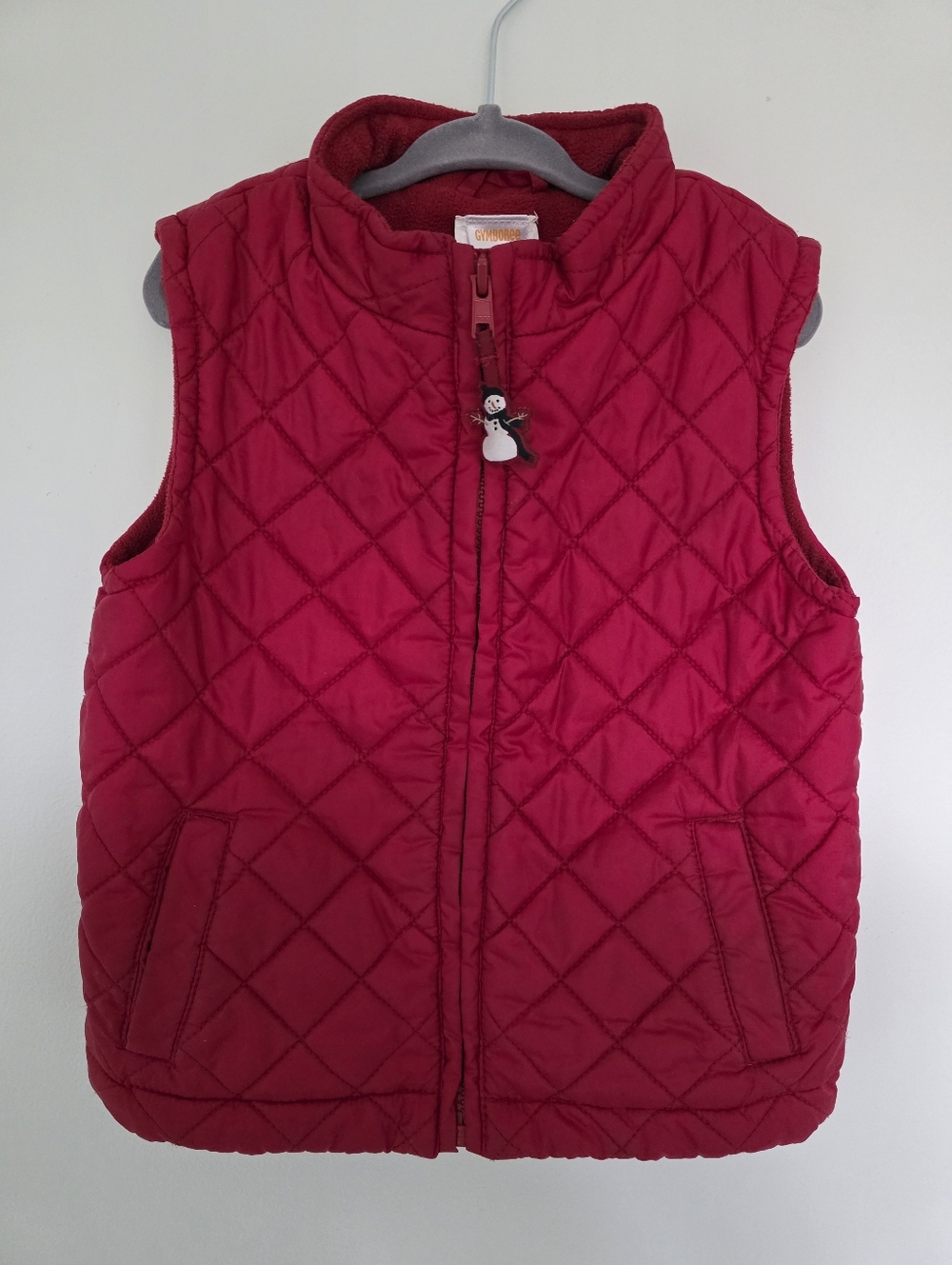 (2/$15) Gymboree Red Quilted Puffer Vest 2T-3T